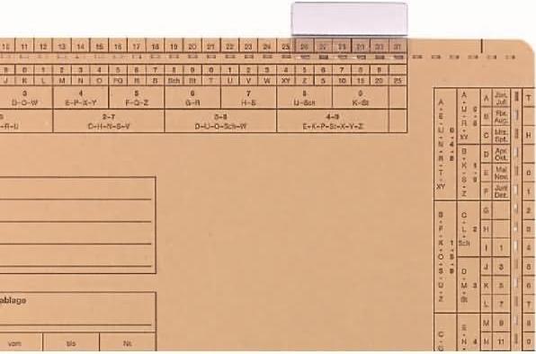 Produktbild Elba Vollsichtreiter für Einstellmappen, transparent (1 x)