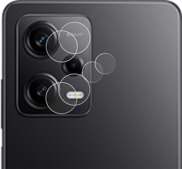 Actual product image ScreenLeaf Protective film sustainable screen protector screen protector film clear transparent (2 Piece, Xiaomi Redmi Note 12 Pro 5G)