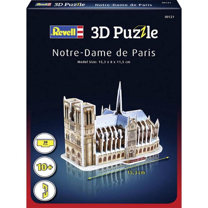 Actual product image Revell 3D Puzzle Notre-Dame de Paris (39 pieces)