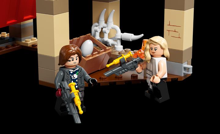 Actual product image LEGO T. Rex & Atrociraptor: Dinosaur Outbreak (76948, LEGO Jurassic World)
