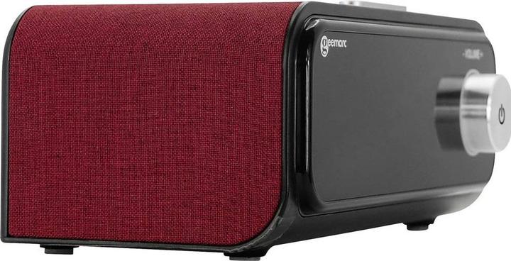 Actual product image Geemarc VISOTEMPO200 MP3 player 8 GB Red, Black Loudspeaker (8 GB)