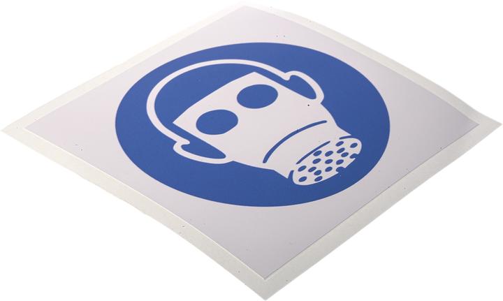 Image du produit Rs Pro Pictogramme d'obligation : Protection respiratoire, vinyle adhésif, L 100mm, H 100 mm