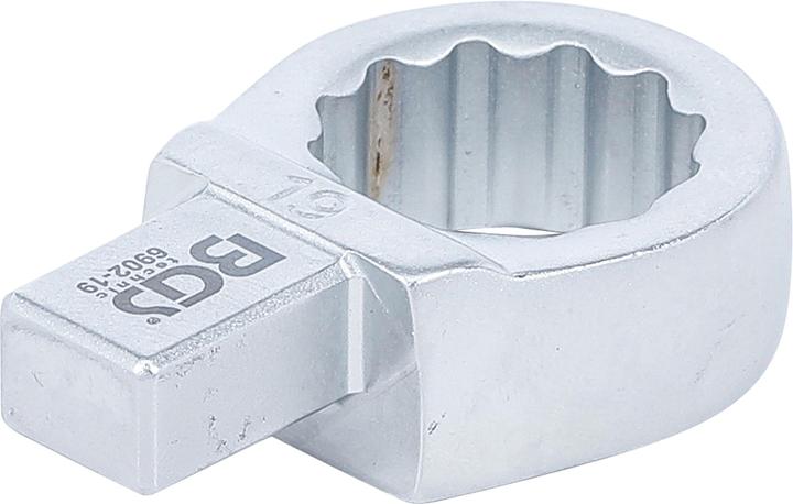 Produktbild BGS Einsteck-Ringschlüssel 19 mm Aufnahme 9 x 12 mm (19 mm)