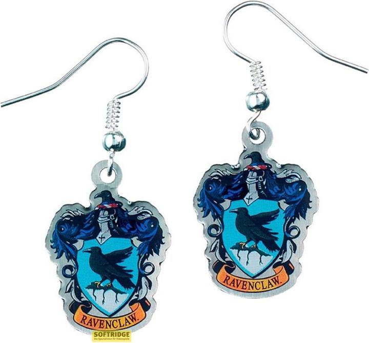 Carat HARRY POTTER - Ciondoli a forma di boucles d'oreilles - Emblème Serdaigle (Metallo argentato)