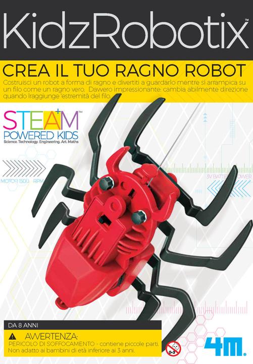 Produktbild 4M Spinnen Roboter KidzRobotix