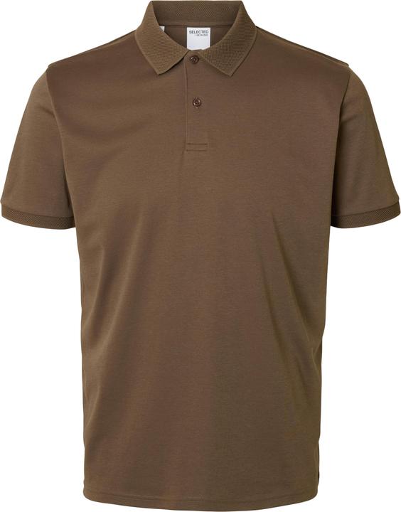 Selected Homme Slhfave Button Ss Polo Noos