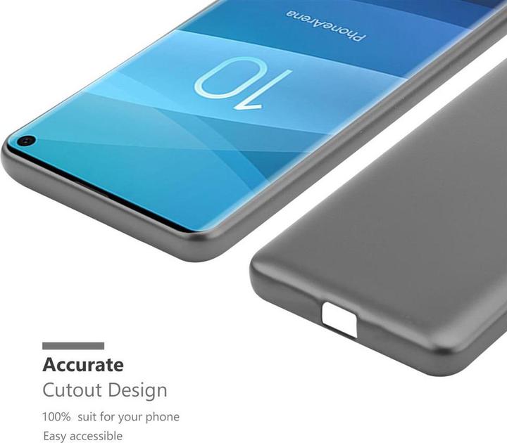 Productafbeelding Cadorabo TPU Matte Metallic hoes (Samsung Galaxy S10)