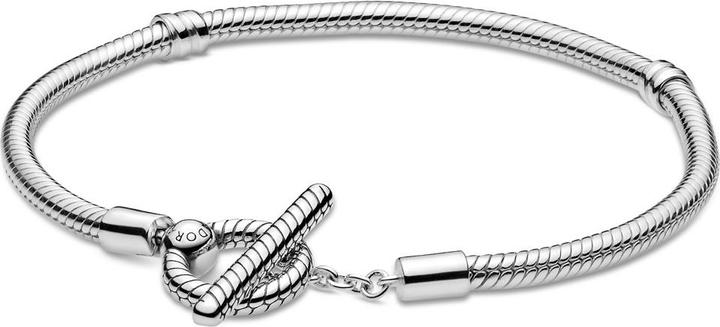 Immagine prodotto Pandora Bracciale con catena a serpente a T (20 cm, Argento 925)