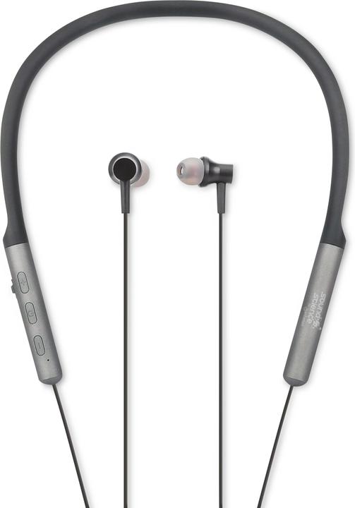 Image du produit Manhattan Sound Science Casque de sport Bluetooth® intra-auriculaire avec tour de cou (ANC, 5 h, Sans fil)