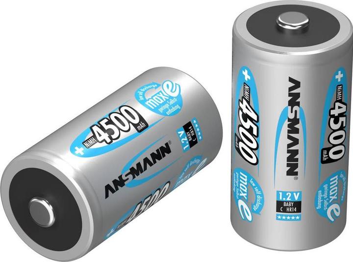 Actual product image Ansmann maxE HR14 (1 pcs., C, 4500 mAh)