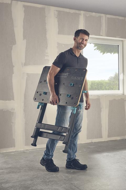 Produktbild wolfcraft Spann- und Arbeitstisch MASTER 650 ERGO (65 cm, 72 cm)