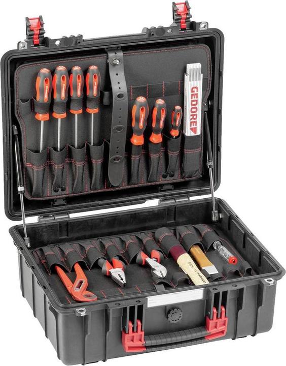 Produktbild Gedore Werkzeugkoffer Meister XL-R21652101 100-tlg. RED (100 Teile)