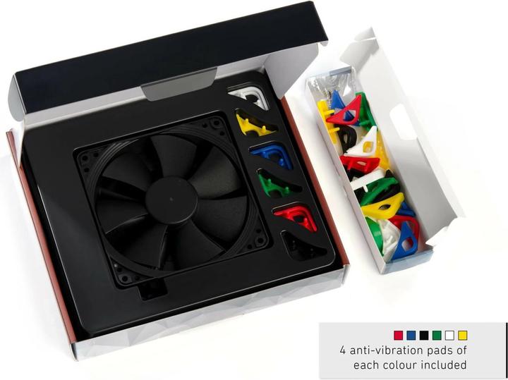 Produktbild Noctua NF-F12 PWM chromax.black.swap (120 mm, 1 x)