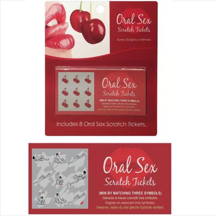 Produktbild Kheper Games Oral Sex Scratch Tickets (Sonstiges, Französisch, Englisch, Niederländisch, Spanisch)