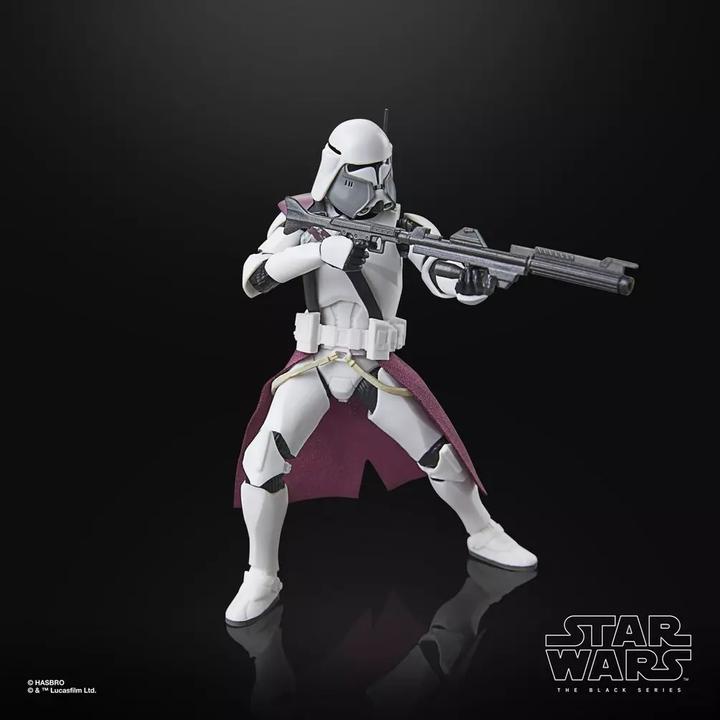 Image du produit Hasbro Star Wars Épisode III Black Series Clone Commander Bacara