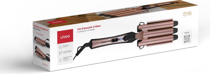 Produktbild Livoo Lockenstab 3 Köpfe (22 mm)