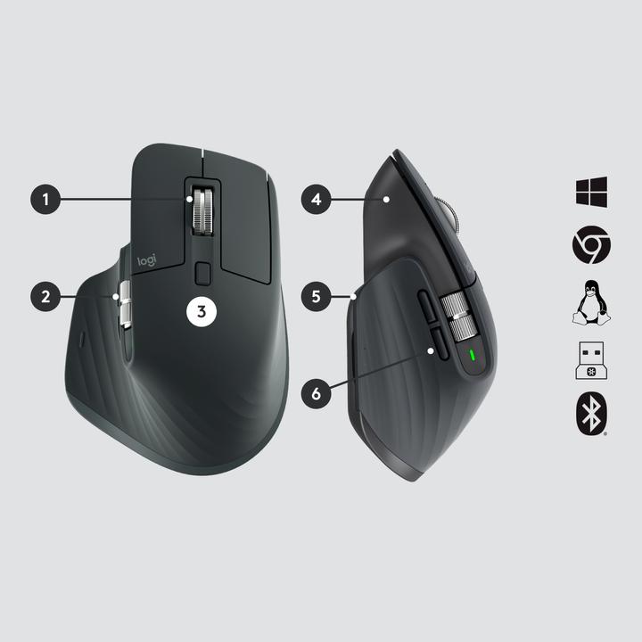 Produktbild Logitech MX Master 3 (Kabellos)