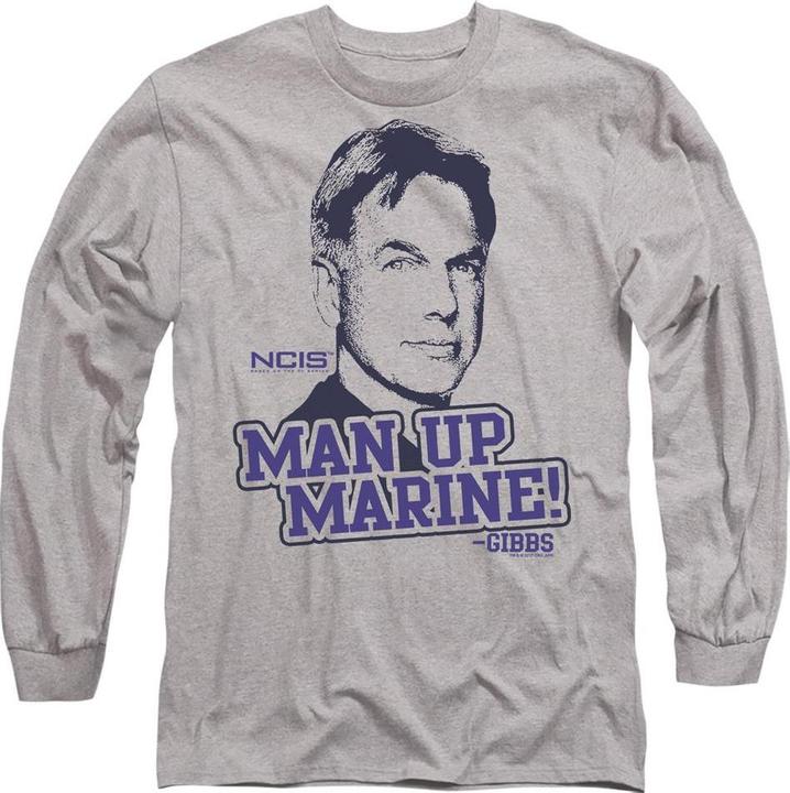 Actual product image Ncis Unisex Adult Man Up T-Shirt (XXL)