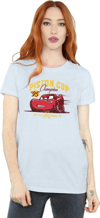 Immagine prodotto Disney Cars Piston Cup Champion Maglietta Ampia Donna (S)