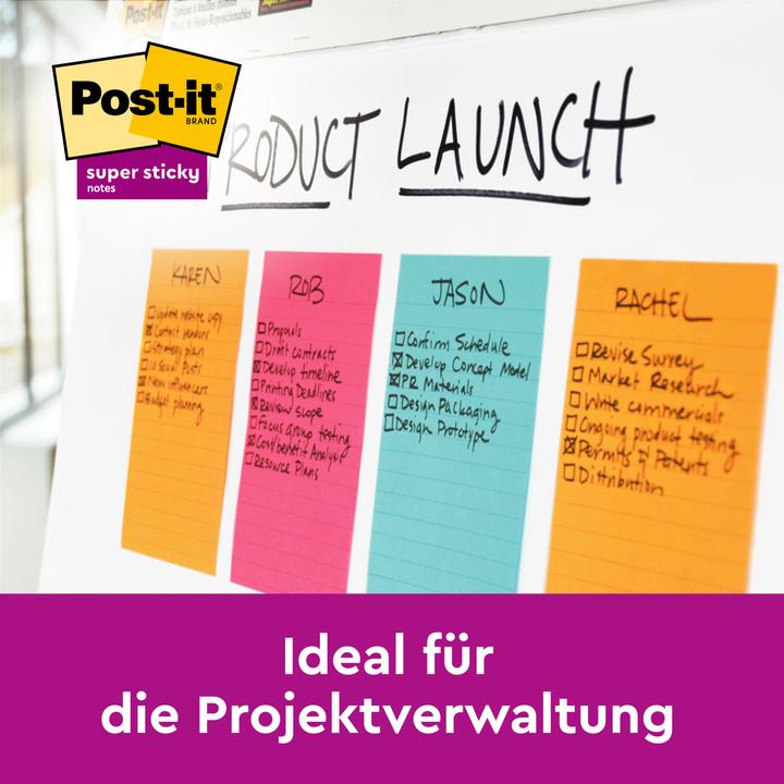 Produktbild Post-it Super Sticky (152 x 101 mm)