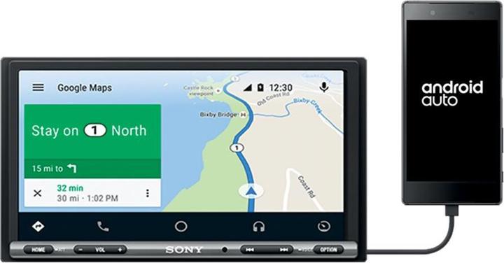 Actual product image Sony XAV-AX3005DB (Android car, Apple Carplay)