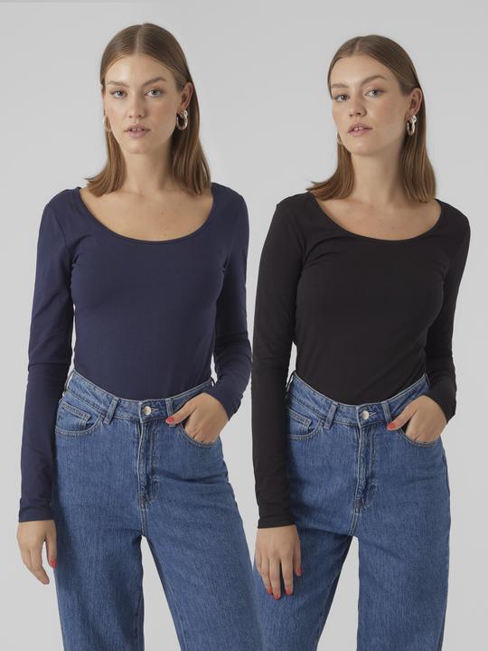 Immagine prodotto Vero Moda Camicetta a maniche lunghe in 2 pezzi (XS)