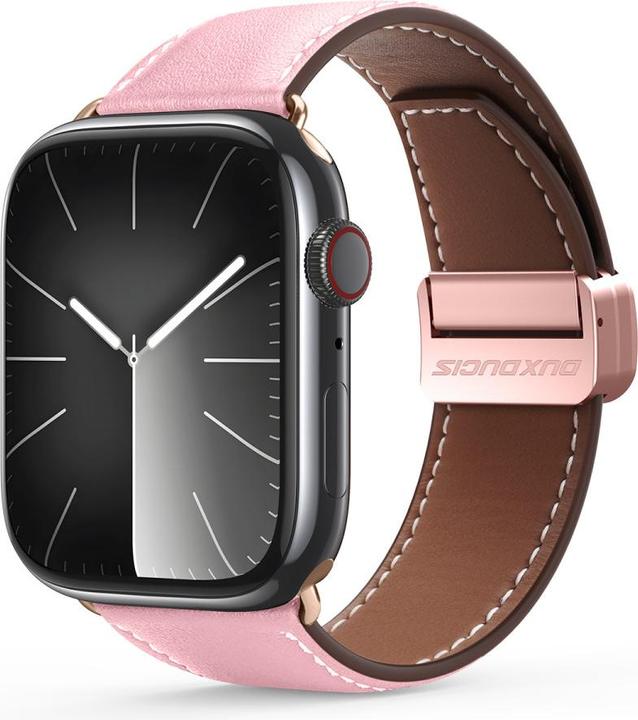 Produktbild Dux Ducis YA Armband (42 mm, 44 mm, 45 mm, 49 mm, Kalbsleder, Apple Watch Series 1, Apple Watch Series 2, Apple Watch Series 3, Apple Watch Series 4, Apple Watch Series 5, Apple Watch Series 6, Apple Watch Series 7, Apple Watch Series 8, Apple Watch Series 9, Apple Watch SE, Apple Watch Ultra, Apple Watch Ultra 2)