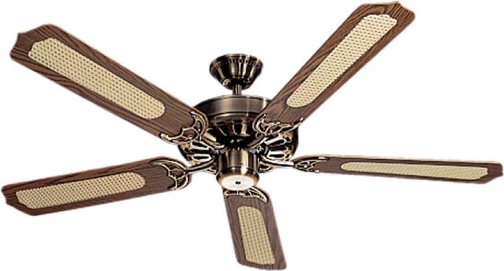 Actual product image Helios Ceiling fan, brass
