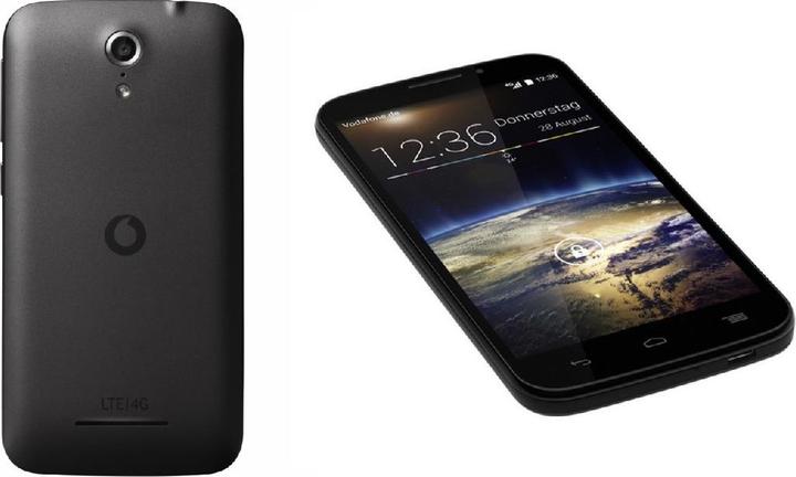 Vodafone Smart 4 power, black (4 GB, Black, 5.40", 5 Mpx)