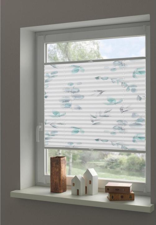 Produktbild Gardinia Plissee Concept zum Klemmen Flowers and Plants Zweig (60 x 130 cm)