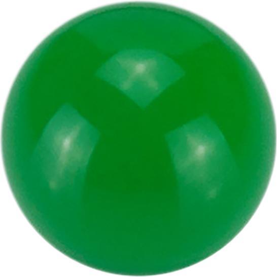 Produktbild Star Piercing Micro Kugel grün (ohne Messing, Chirurgenstahl 316L)