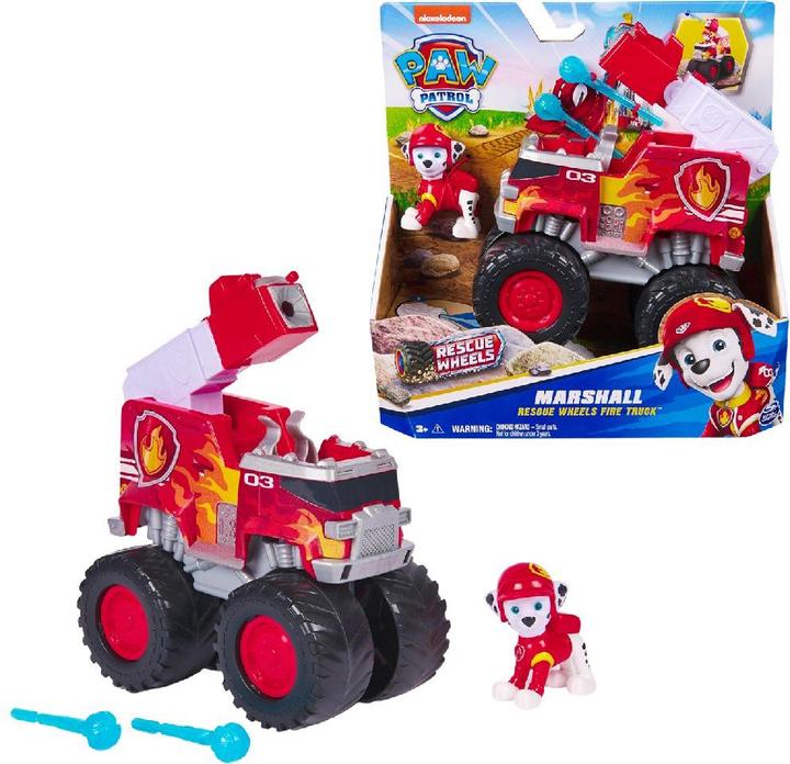 Actual product image Paw Patrol PAW VHC LrgThmdVhclRscWheelsMarshall GML