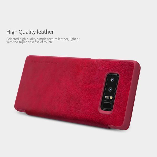 Actual product image Nillkin Qin Series (Samsung Galaxy Note 8)