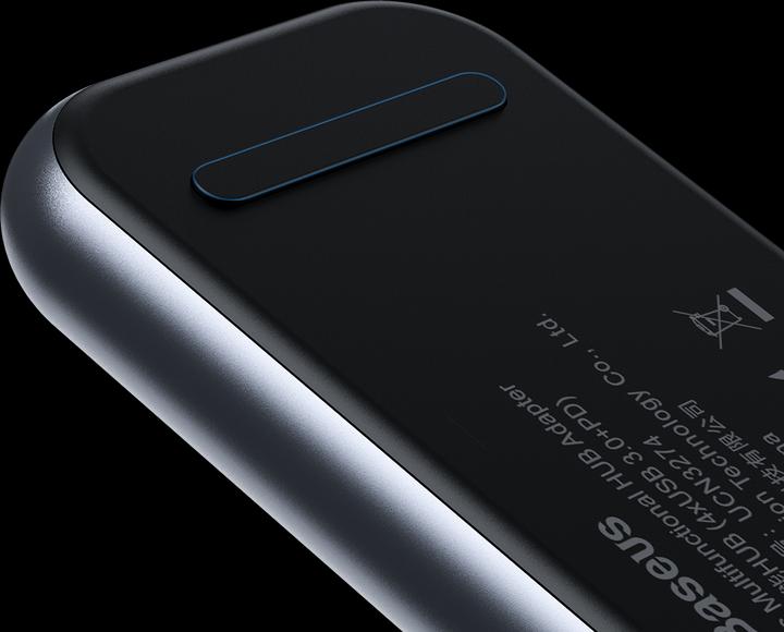Actual product image Baseus Mirror Series Multifunctional Hub (USB-C, 7 Ports)