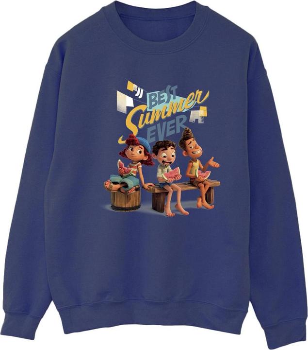 Actual product image Disney Womens/Ladies Luca Best Summer Ever Sweatshirt (M)