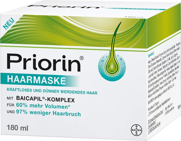 Immagine prodotto Priorin Maschera per capelli deboli e diradati, 180 ml Maschere (180 ml)