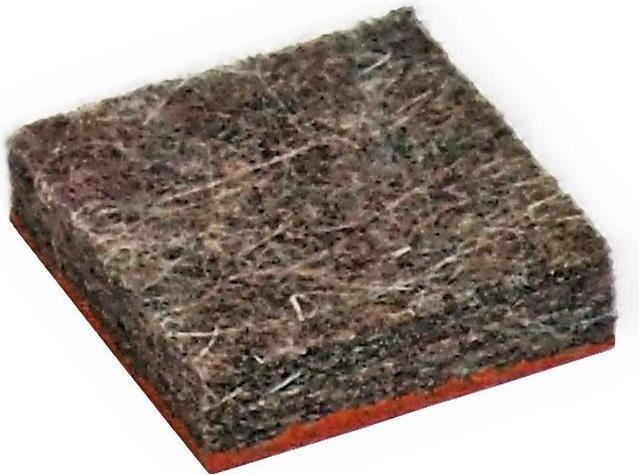 Actual product image BestaPac Felt glides self-adhesive for moistening (Felt gliders, 8 Piece)
