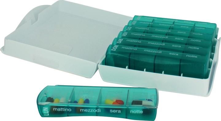 Produktbild Pilbox Wochenpillenspender Zen italienisch