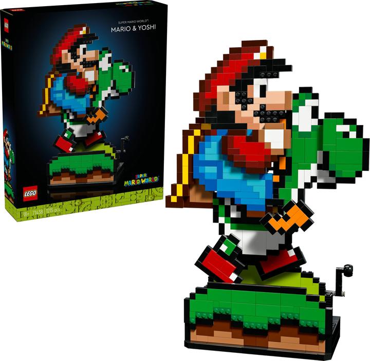 Produktbild LEGO Super Mario World: Mario & Yoshi (71438, LEGO Super Mario)