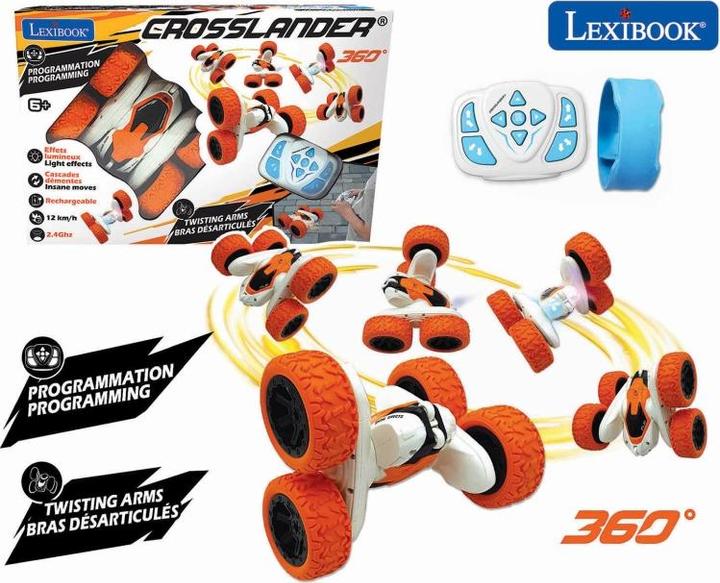 Actual product image Lexibook Crosslander luminous all-terrain vehicle with remote control (RC20)