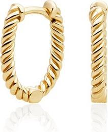 Sparkling Jewels Sparkling Decent Gold-Plated Earrings Eag21