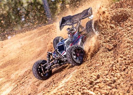 Immagine prodotto Traxxas JATO 4x4 BL2S Brushless rot 1/8 RTR, HD-Teile, ohne Akku/Lader (RTR pronto all'uso)