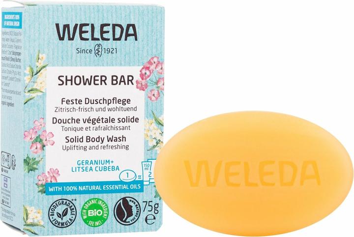 Weleda Douchebar Geranium + Litsea Cubera