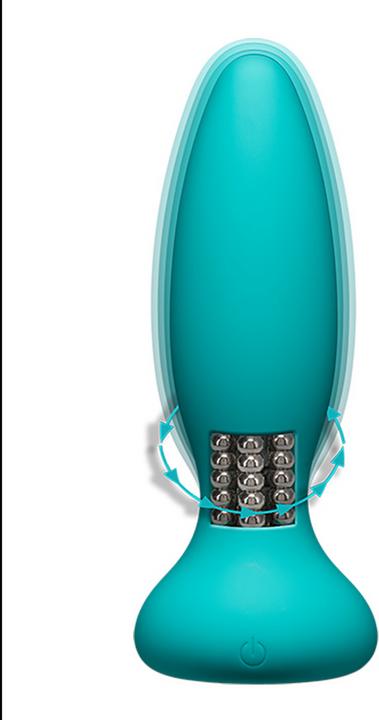 Immagine prodotto Doc Johnson Plug anale vibrante e rotante Rimmer Experienced Turquoise