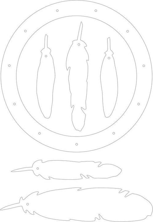 Actual product image Folia Dream Catcher Set Kids