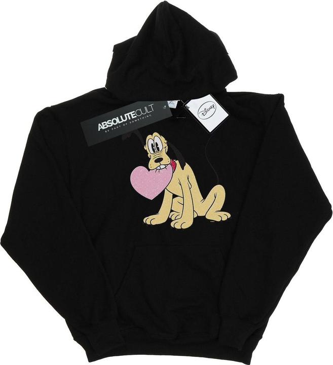 Immagine prodotto Disney Pluto Love Heart Felpa con Cappuccio Uomo (S)