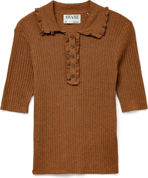 Produktbild Vero Moda AWSHIRLI Gestricktes Poloshirt Polo (L)