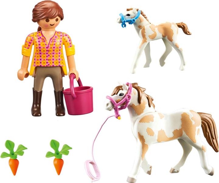 Produktbild Playmobil Pferd mit Fohlen (71243, Playmobil Country)