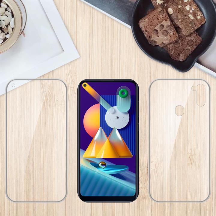 Actual product image Cadorabo TPU 360 Degree Case Cover (Samsung Galaxy M11, Samsung Galaxy A11)