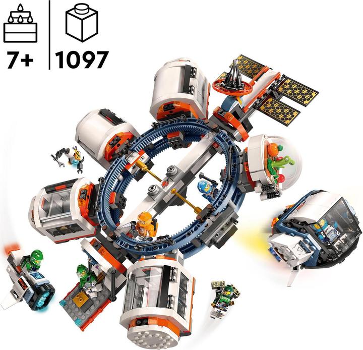Produktbild LEGO Modulare Raumstation (60433, LEGO City)